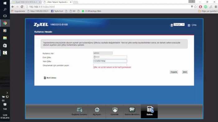 Modem Arayüzü Nasıl Açılır?