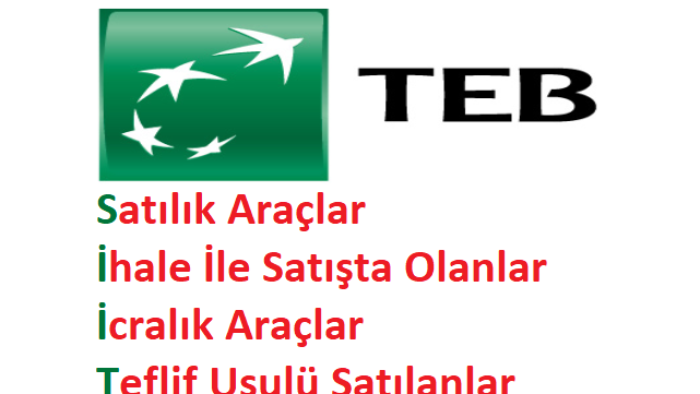 TEB’ ten Satılık 2. El Araçlar
