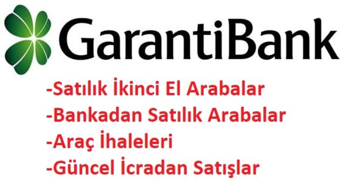 Garanti Bankasından Satılık 2. El Araçlar