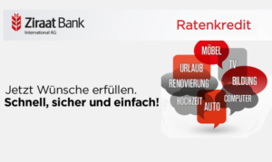 Ziraat Bank Ratenkredit