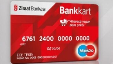 banka kartinda hesap numarasi nerede yazar