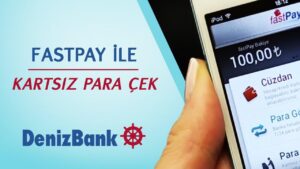 Denizbank ATM’den Kartsız Para Çekme / Yatırma
