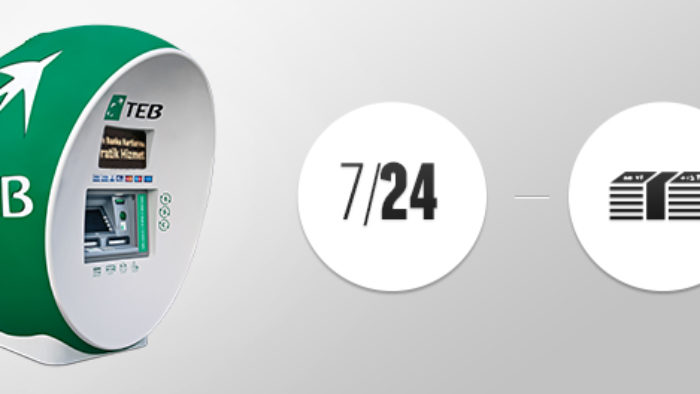 TEB ATM’den Kartsız Para Çekme / Yatırma