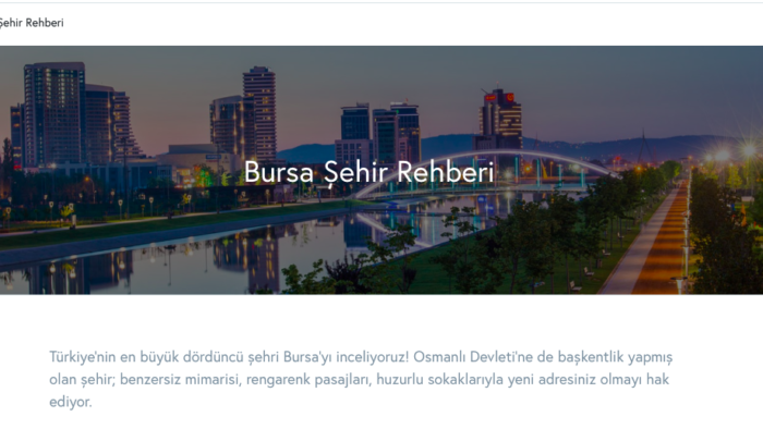 Yatırım Avantajları ile Bursa’yı Tanıyın