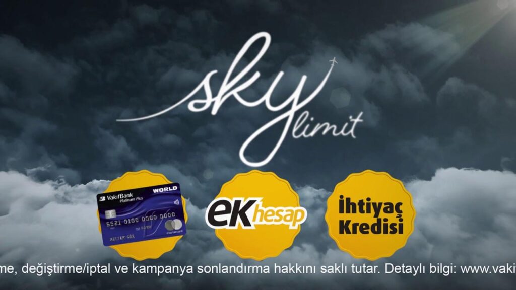Vakıfbank Sky Limit Başvuru ve Şartlar
